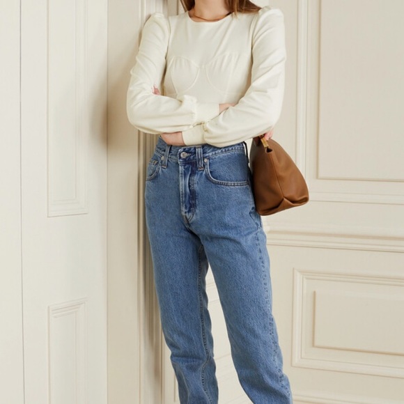 REFORMATION Emery stretch-organic cotton jersey bodysuit - Picture 2 of 6